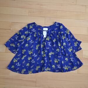 Disney Alice in Wonderland Blouse Top 70th Anniversary Size M